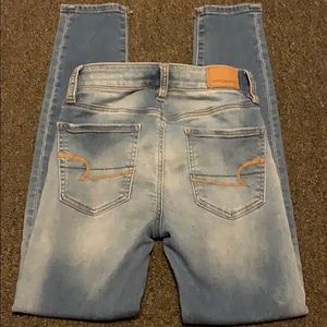 High waisted American Eagle Skinny Jeans